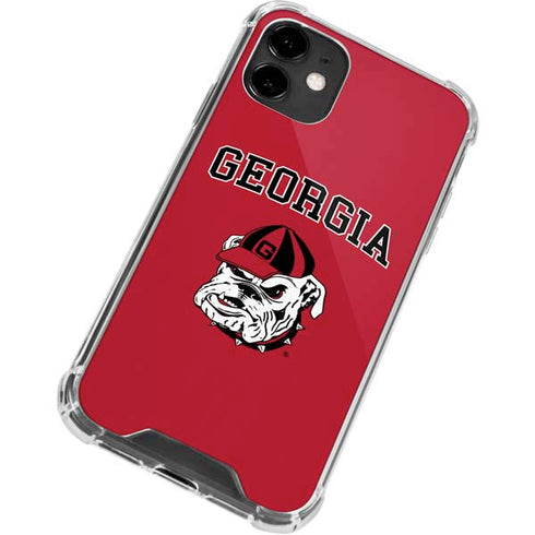 University of Georgia Bulldogs iPhone 12 Clear Case