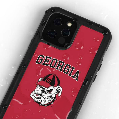 University of Georgia Bulldogs iPhone 12 Pro Max Waterproof Case