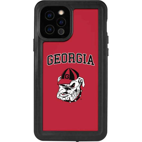 University of Georgia Bulldogs iPhone 12 Pro Waterproof Case