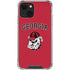 University of Georgia Bulldogs iPhone 13 Clear Case
