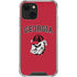 University of Georgia Bulldogs iPhone 13 Mini Clear Case