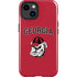 University of Georgia Bulldogs Logo iPhone 15 Plus Impact Case