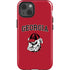 University of Georgia Bulldogs Logo iPhone 15 Impact Case