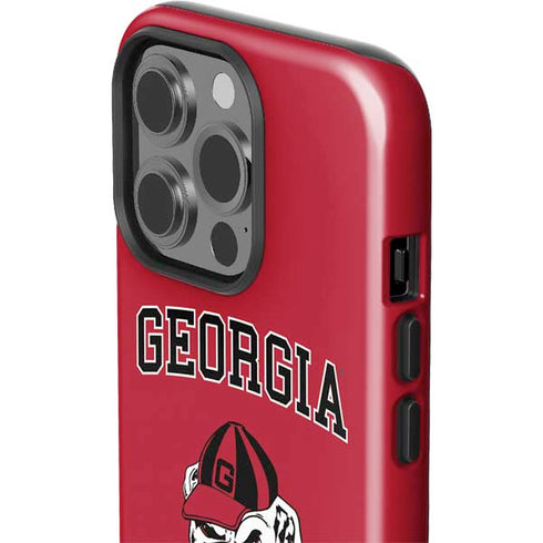 University of Georgia Bulldogs Logo iPhone 15 Pro Impact Case