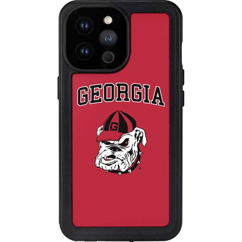 University of Georgia Bulldogs iPhone 14 Pro Max Waterproof Case