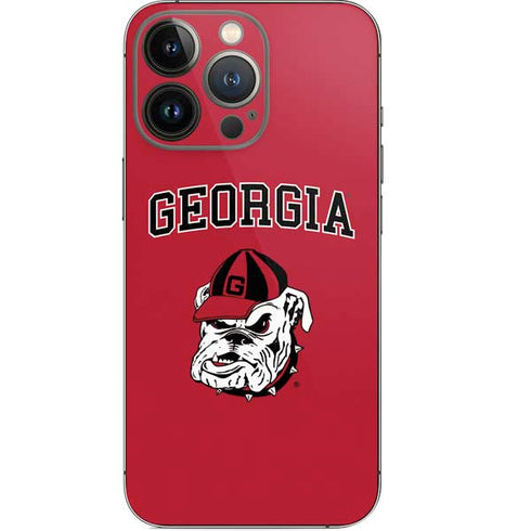 University of Georgia Bulldogs Logo iPhone 15 Pro Skin