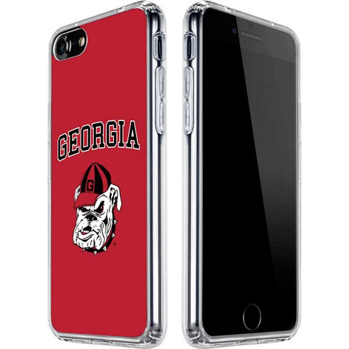 University of Georgia Bulldogs iPhone SE (2nd & 3rd Gen) Clear Case