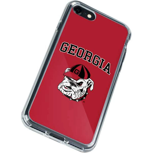 University of Georgia Bulldogs iPhone SE (2nd & 3rd Gen) Clear Case