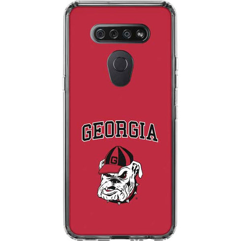 University of Georgia Bulldogs Logo LG K51/Q51 Clear Case