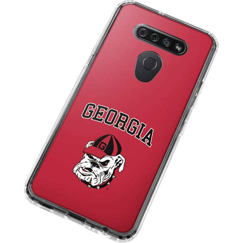 University of Georgia Bulldogs Logo LG K51/Q51 Clear Case
