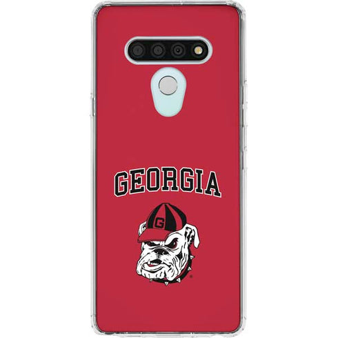 University of Georgia Bulldogs Logo LG Stylo 6 Clear Case