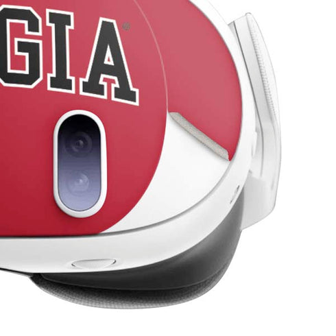 University of Georgia Bulldogs Logo Meta Quest 3 Skin