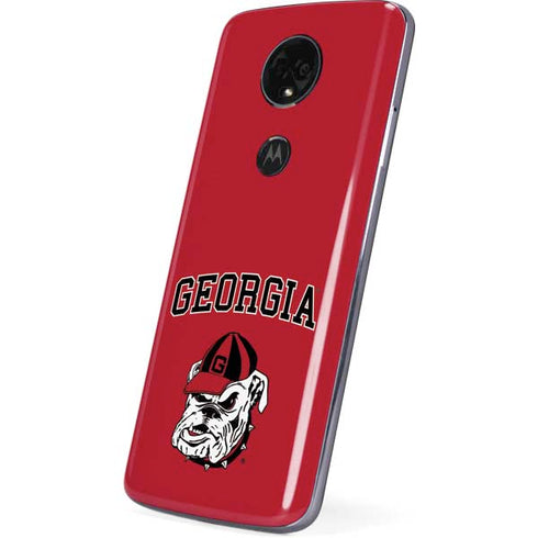 University of Georgia Bulldogs Moto E5 Plus Skin