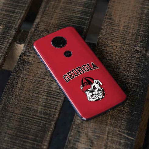 University of Georgia Bulldogs Moto E5 Plus Skin