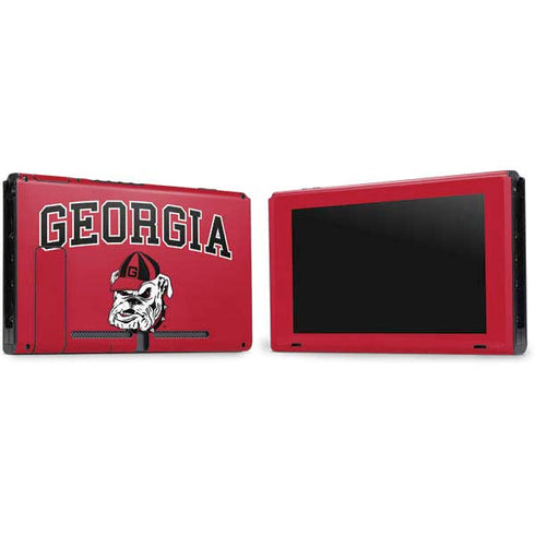 University of Georgia Bulldogs Nintendo Switch Bundle Skin
