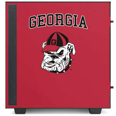 University of Georgia Bulldogs NZXT H510 Compact ATX Mid-Tower Case Skin