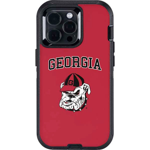 University of Georgia Bulldogs Logo Otterbox Defender iPhone Skin