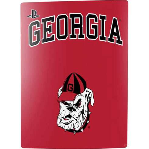 University of Georgia Bulldogs PS5 Console Skin