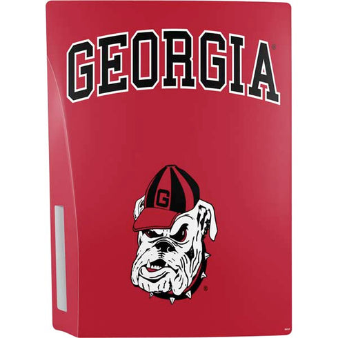 University of Georgia Bulldogs PS5 Console Skin