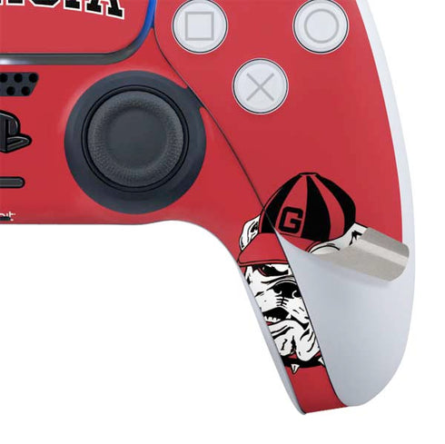 University of Georgia Bulldogs PS5 Controller Skin