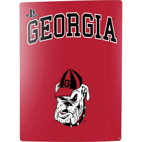 University of Georgia Bulldogs PS5 Digital Edition Console Skin