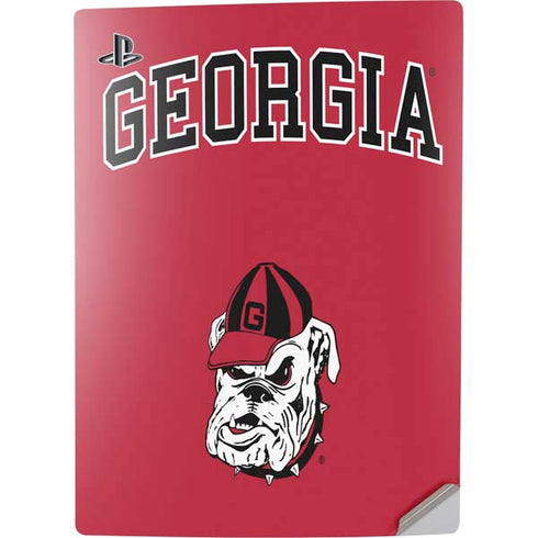 University of Georgia Bulldogs PS5 Digital Edition Console Skin