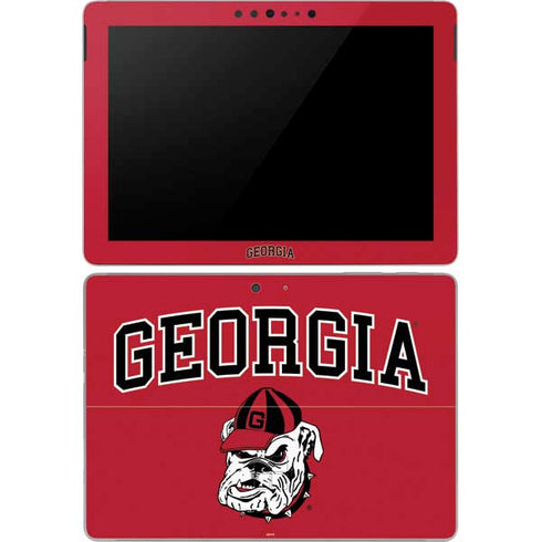 University of Georgia Bulldogs Surface Go Skin