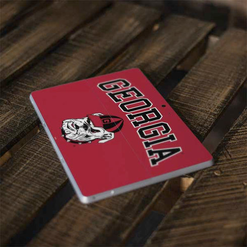 University of Georgia Bulldogs Surface Go Skin