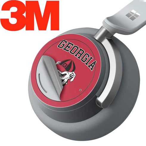 University of Georgia Bulldogs Surface Headphones Skin
