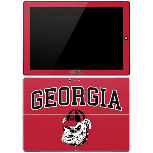University of Georgia Bulldogs Surface Pro 3 Skin