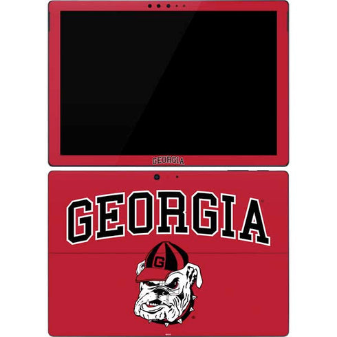 University of Georgia Bulldogs Surface Pro 7 Skin
