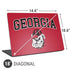 University of Georgia Bulldogs Universal Laptop 18in (14.6 x 10.6in) Skin