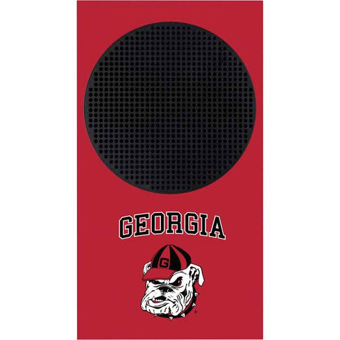 University of Georgia Bulldogs Xbox Series S Console Skin
