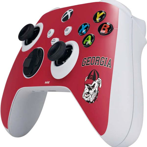University of Georgia Bulldogs Xbox Series S Controller Skin