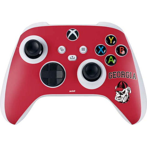 University of Georgia Bulldogs Xbox Series S Controller Skin
