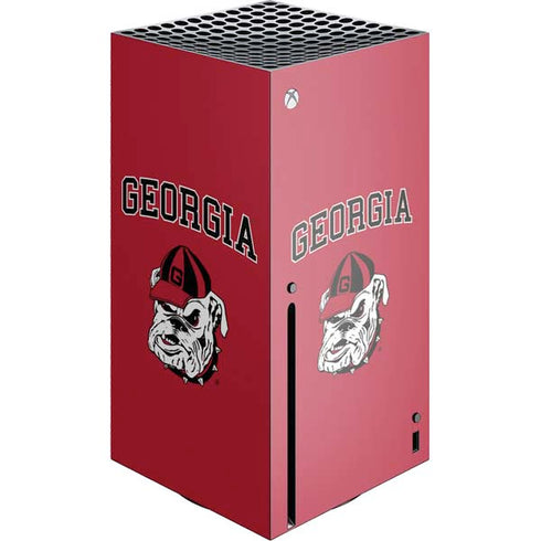 University of Georgia Bulldogs Xbox Series X Console Skin