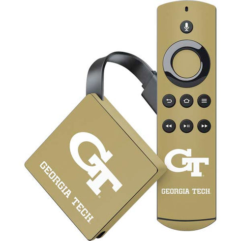 Georgia Institute of Technology Gold GT Amazon Fire TV Skin