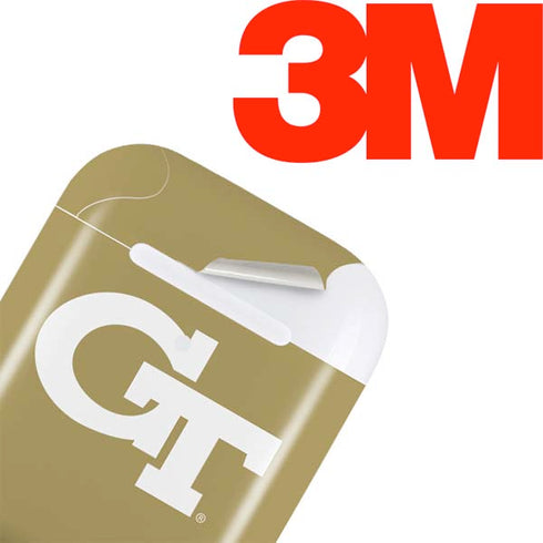 Georgia Institute of Technology Gold GT Apple AirPods 2 Skin