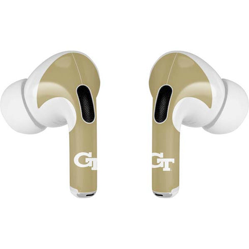 Georgia Institute of Technology Gold GT Apple AirPods Pro Skin