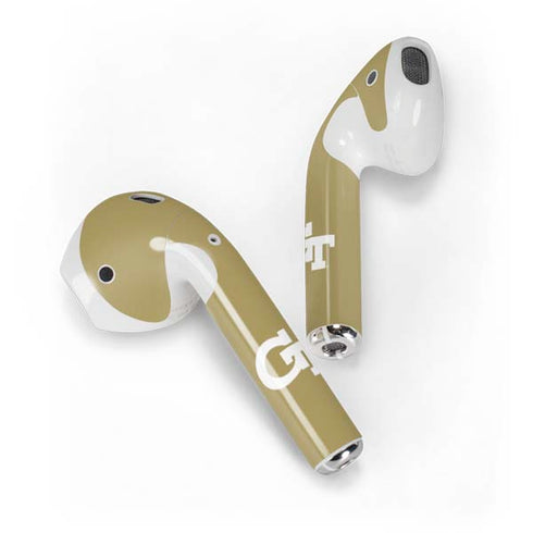 Georgia Institute of Technology Gold GT Apple AirPods Skin