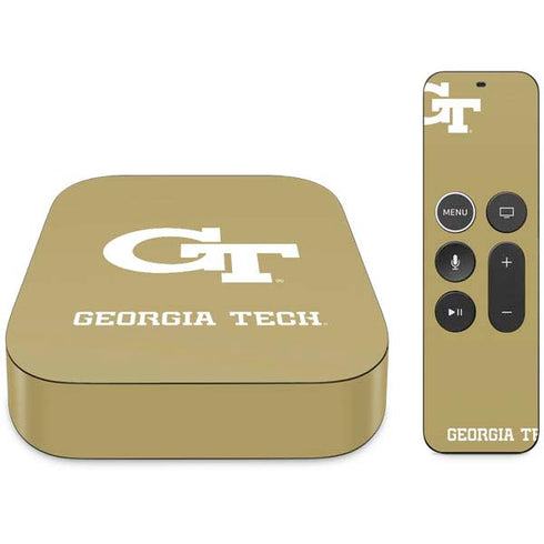 Georgia Institute of Technology Gold GT Apple TV Skin