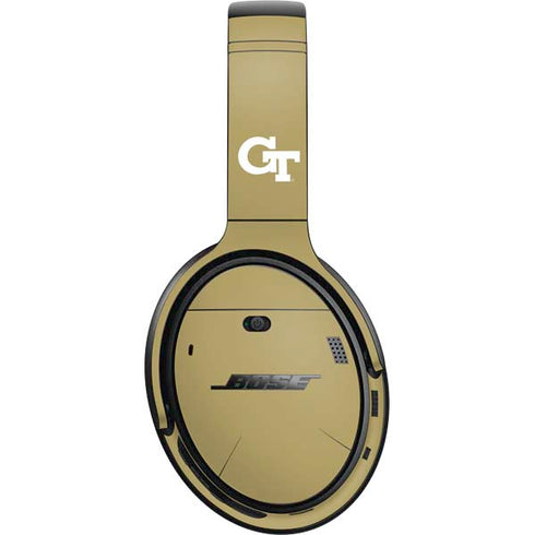 Georgia Institute of Technology Gold GT Bose QuietComfort 35 Headphones Skin