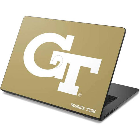Georgia Institute of Technology Gold GT Dell Chromebook Skin