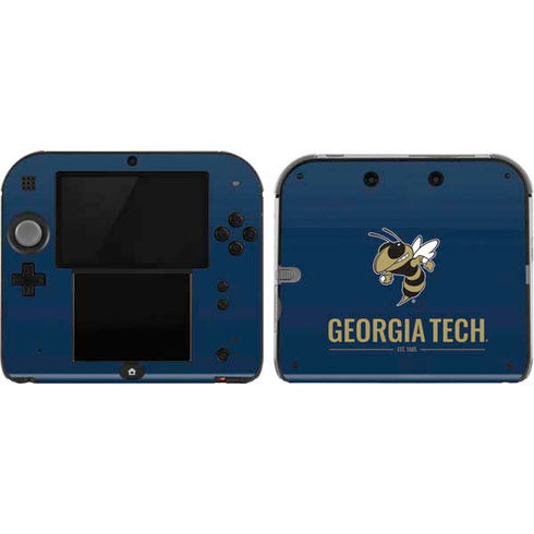 Georgia Institute of Technology Est 1885 Navy Nintendo 2DS Skin