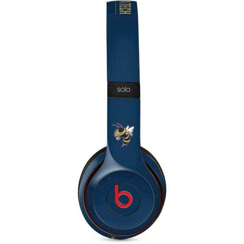 Georgia Institute of Technology Est 1885 Navy Beats Solo 2 Wireless Skin