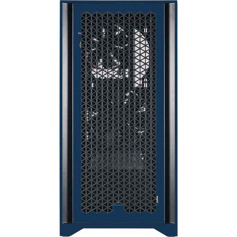 Georgia Institute of Technology Est 1885 Navy Corsair 4000D Tempered Glass Mid-Tower ATX Case Skin