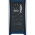 Georgia Institute of Technology Est 1885 Navy Corsair 4000D Tempered Glass Mid-Tower ATX Case Skin