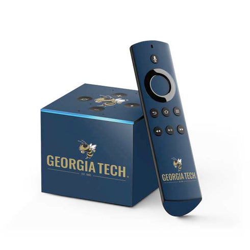 Georgia Institute of Technology Est 1885 Navy Fire TV Cube Skin