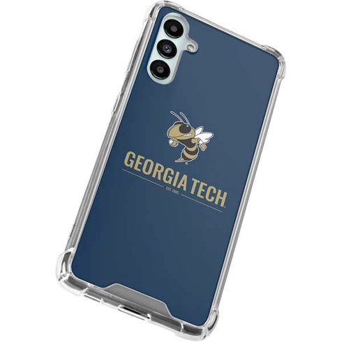 Georgia Institute of Technology Est 1885 Navy Galaxy A15 5G Clear Case