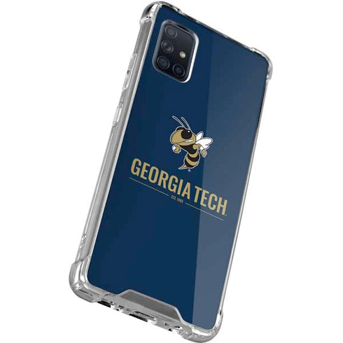 Georgia Institute of Technology Est 1885 Navy Galaxy A51 5G Clear Case